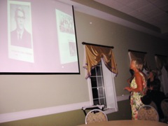 Watching the slide show
