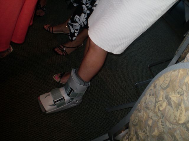 Susie's foot